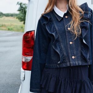 H&M Dark Blue Jean Jacket